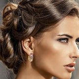 Luxury Marquise Formed Brilliant Flower AAA+ Zircon Stone Stud Earrings Selection - The Jewellery Supermarket