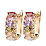 Luxury Marquise Formed Brilliant Flower AAA+ Zircon Stone Stud Earrings Selection - The Jewellery Supermarket
