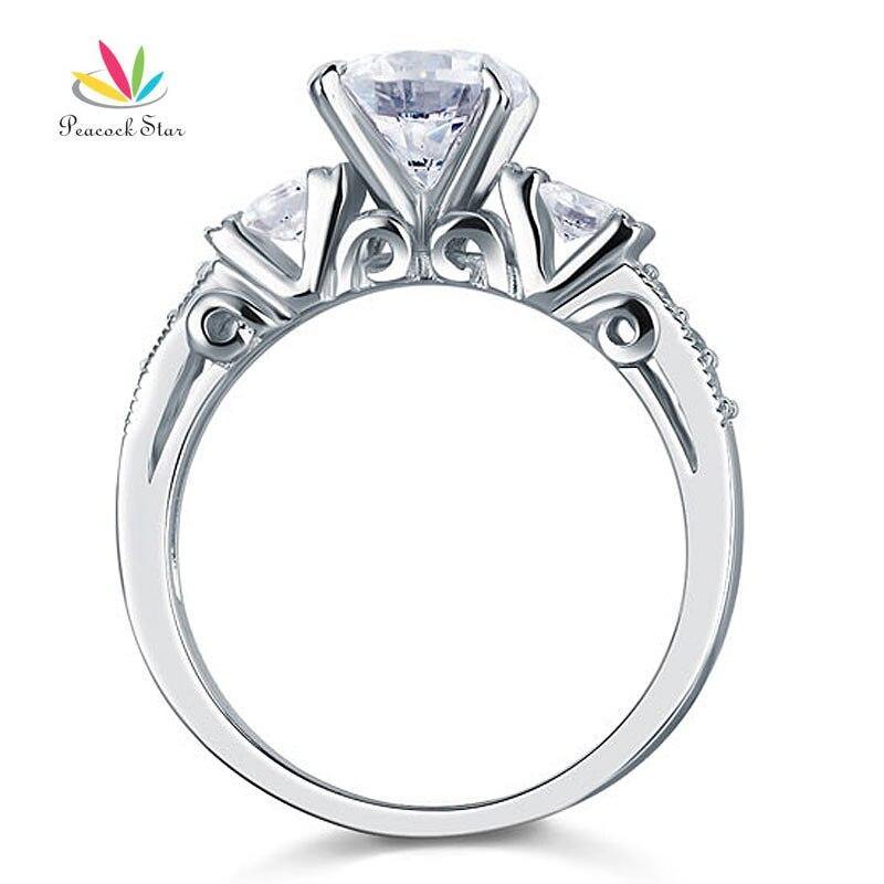 Terrific 1.25 Carat Vintage Style Simulated Lab Diamond Silver Wedding Engagement Ring - The Jewellery Supermarket