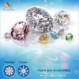 Terrific Pear Cut 4 Carat Simulated Lab Diamond Silver Three-Stone Pageant Luxury Ring - The Jewellery Supermarket
