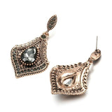 Vintage Grey Crystal Ethnic Antique Gold Color Jewellery - The Jewellery Supermarket