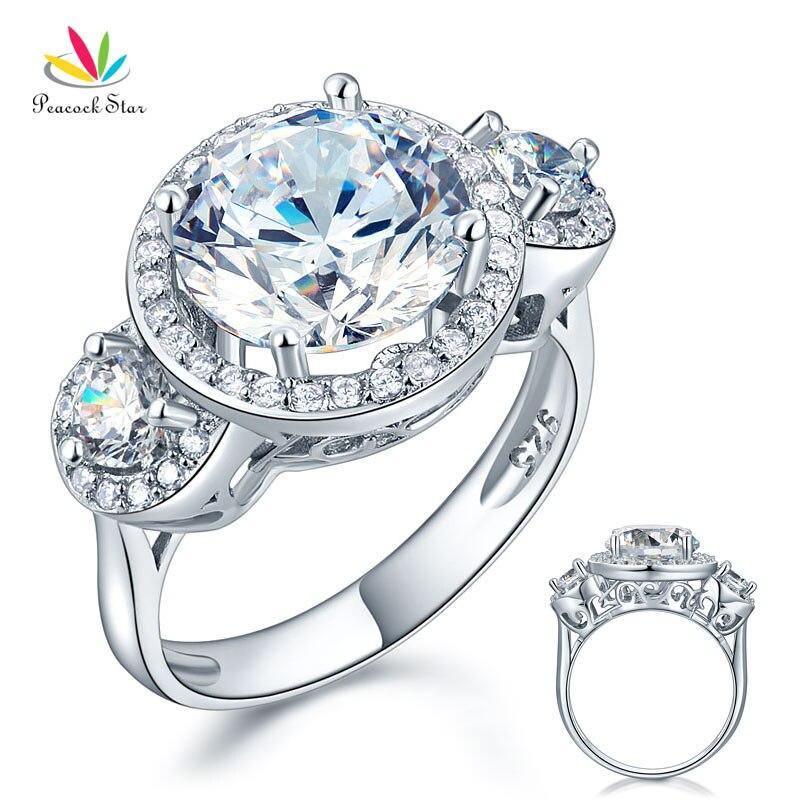 Vintage Style Victorian Art Deco 3.5 Ct Simulated Lab Diamond Luxury Silver Wedding Ring - The Jewellery Supermarket