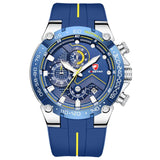GREAT GIFTS - New Luxury Brand Big Dial Waterproof Quartz Sports Chronograph Wristwatch