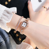 BEST SELLER Luxury Bling Fashion Rose Gold, Gold, Silver Colour Simulated Diamonds Bracelet Ladies Watches - The Jewellery Supermarket