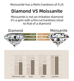 Amazing 1CT 2CT 3D Flower Design High Quality Moissanite Diamonds Rings - Promise Jewellery - The Jewellery Supermarket
