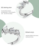 NEW ARRIVAL Fashion Luxury Shining Irregular Geometric AAAA Quality Simulated Diamonds Ring - The Jewellery Supermarket