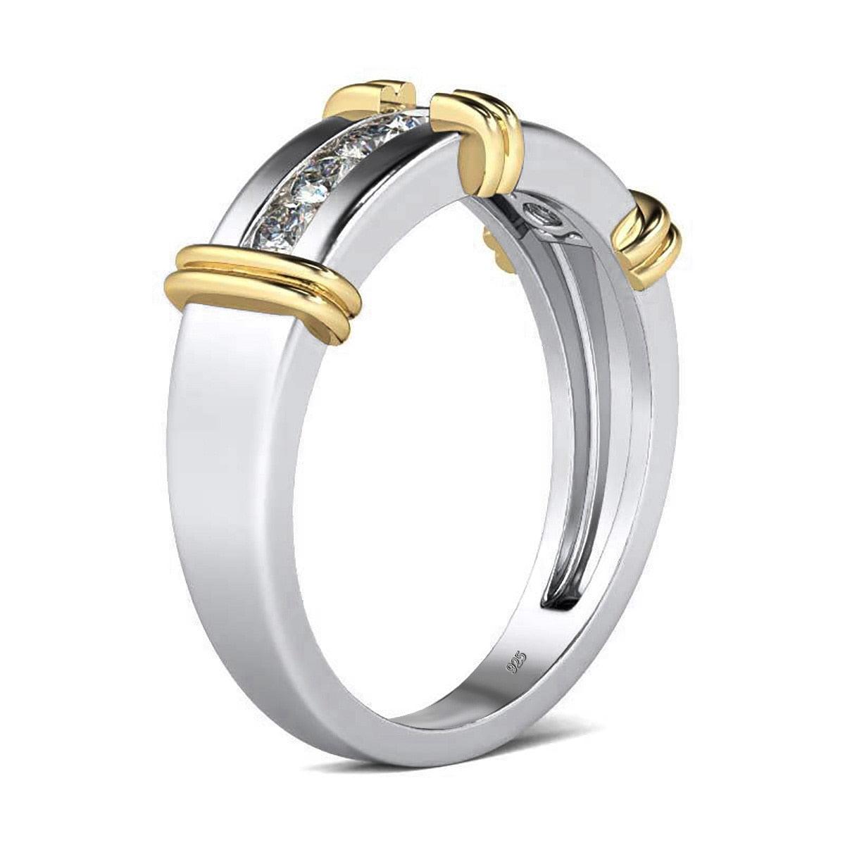 Stunning Trendy 2.3mm Round Cut High Quality Moissanite Diamonds Rings - Fine Jewellery - The Jewellery Supermarket