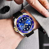 NEW MENS WATCHES - Business 24 Hour Date Waterproof Fashion Stainless Steel Quartz Watches - The Jewellery Supermarket