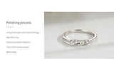 NEW - Rectangle Shiny and transparent Classic Luxury AAAA Quality Simulated Diamonds Fine Ring - The Jewellery Supermarket