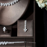 NEW - Delightful Fashion AAA+ Cubic Zirconia Diamonds Jewellery Set - The Jewellery Supermarket