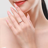 NEW - Sparkling AAAA Quality Simulated Diamonds Stackable Fine Romantic Ring - The Jewellery Supermarket