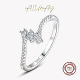 Top Quality Trapezoidal Clear AAAA Quality Simulated Diamonds Charm Ring - The Jewellery Supermarket