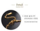 BEST SELLER Jesus Christian Cross Chain Gold Plated Stainless Steel Bracelet - Fashion Religious Jewellery - The Jewellery Supermarket