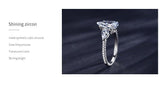NEW - Luxury 5ct Pear Shaped AAAA Quality Simulated Diamonds Fine Ring - The Jewellery Supermarket