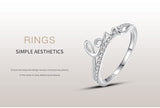 Top Quality AAAA Quality Simulated Diamonds Love Romantic Fine Ring - The Jewellery Supermarket