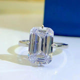 NEW ARRIVAL - Emerald Cut Created High Qality Lab Created Diamond Fine Jewellery Ring - The Jewellery Supermarket