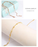 BEST SELLER Jesus Christian Cross Chain Gold Plated Stainless Steel Bracelet - Fashion Religious Jewellery - The Jewellery Supermarket