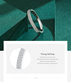 NEW ARRIVAL - Luxury Sparkling AAA+ Cubic Zirconia Diamonds Ring - The Jewellery Supermarket
