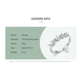 NEW ARRIVAL Fashion Luxury Shining Irregular Geometric AAAA Quality Simulated Diamonds Ring - The Jewellery Supermarket