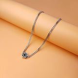 NEW Vintage Star of David Stainless Steel Metal Chain Necklace for Men and Women - The Jewellery Supermarket