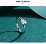 NEW - Top Quality Sparkling AAAA Quality Simulated Diamonds Charm Heart Fine Ring - The Jewellery Supermarket