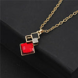 New Design Fashion Crystal Pendants Necklace Earrings Sets for Women Jewelry Set - The Jewellery Supermarket