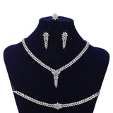 NEW ARRIVAL - Excellent Luxury Women AAA+ Cubic Zirconia Diamonds Jewellery Set - The Jewellery Supermarket