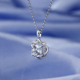 Star Of David 3ct High Quality Moissanite Diamonds Necklace Pendant - Luxury Trending Jewellery - The Jewellery Supermarket