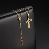 New Arrival Celtics Knot Pendant Stainless Steel Religious Jesus Cross Necklaces - Vintage Amulet Jewellery - The Jewellery Supermarket