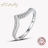 Top Quality AAAA Quality Simulated Diamonds Asymmetry Fashion Fine Ring - The Jewellery Supermarket