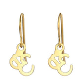 NEW ARRIVAL - Arabic Islamic Religious Symbols Muslim Spiritual Drop Earrings for Women - The Jewellery Supermarket