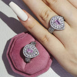New Big Luxury Vintage Retro Silver Color Multicolor AAA+ Quality CZ Diamonds Fashion Rings - The Jewellery Supermarket