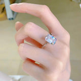 NEW ARRIVAL - Emerald Cut Created High Qality Lab Created Diamond Fine Jewellery Ring - The Jewellery Supermarket