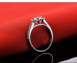 Delightful Designer Flower style Fancy Round Cut CZ Diamonds Luxury Fashion Ring - The Jewellery Supermarket