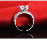 QUALITY RINGS Luxury Bijoux AAA+ Cubic Zirconia Diamonds Wedding Engagement Ring - The Jewellery Supermarket