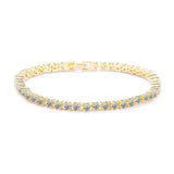 NEW - Popular Luxury AAA+ Cubic Zirconia Diamonds Tennis Bracelets - The Jewellery Supermarket