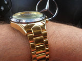 Top Brand Luxury Mechanical Sport Design Bezel Golden Automatic Skeleton Watch - The Jewellery Supermarket