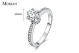 Marvelous Luxury Silver Sterling AAA+ Cubic Zirconia Diamond Engagement Ring - The Jewellery Supermarket