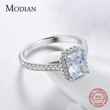 Exquisite Silver Bijoux AAA+ Cubic Zirconia Diamonds Vintage Engagement Ring - The Jewellery Supermarket