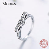 Lovely Women Silver Authentic 925 sterling Stackable AAA+ CZ Diamonds Ring - The Jewellery Supermarket