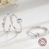 NEW - Rectangle Shiny and transparent Classic Luxury AAAA Quality Simulated Diamonds Fine Ring - The Jewellery Supermarket