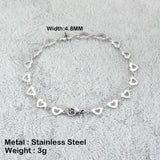 Best Seller - Stainless Steel Cross Chain Bracelets - Charming Gold Silver Colour Religious Fashion Jewellery - The Jewellery Supermarket