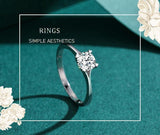 NEW - Top Quality Sparkling AAAA Quality Simulated Diamonds Charm Heart Fine Ring - The Jewellery Supermarket