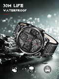 Luxury Quartz Sport Waterproof Electronic Dual Display Digital Watches - The Jewellery Supermarket