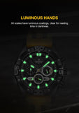 NEW MENS WATCHES - Fashion Silicone Strap Military Waterproof Sport Chronograph Quartz Luxury Watches - The Jewellery Supermarket