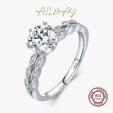 NEW - Crown Six Claw Sparkling AAAA Quality Simulated Diamonds Romantic Luxury Ring