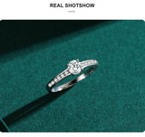 NEW - Classic Simple Round Shape High Quality AAAA Simulated Diamond Fine Ring - The Jewellery Supermarket
