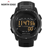 NEW MENS WATCHES - Dual Time Pedometer Alarm Clock Waterproof 50M Military Digital Sports Watches - The Jewellery Supermarket