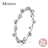 Charm Line Clear AAAA Simulated Diamonds Ring - Elegant Wedding Trendy Stackable Ring  Brand Jewellery