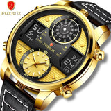 Luxury Quartz Sport Waterproof Electronic Dual Display Digital Watches